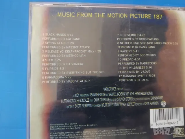 187 - Soundtrack (Music From The Motion Picture) - матричен диск музика, снимка 2 - CD дискове - 47682924