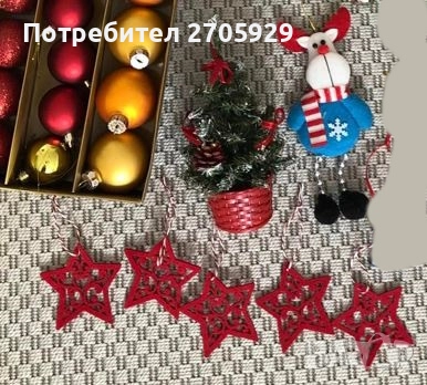 Цялостна Коледна украса/декорация за елха и др., снимка 3 - Декорация за дома - 51511718