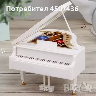 Музикална кутия пиано , снимка 3 - Декорация за дома - 50840519