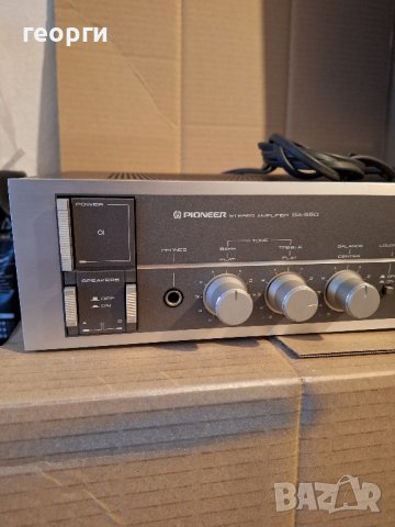 pioneer sa-550, снимка 4 - Ресийвъри, усилватели, смесителни пултове - 43424452