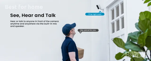 Външна камера със соларен панел IeGeek Battery Camera ZS-GX3S, снимка 8 - Комплекти за видеонаблюдение - 47359991