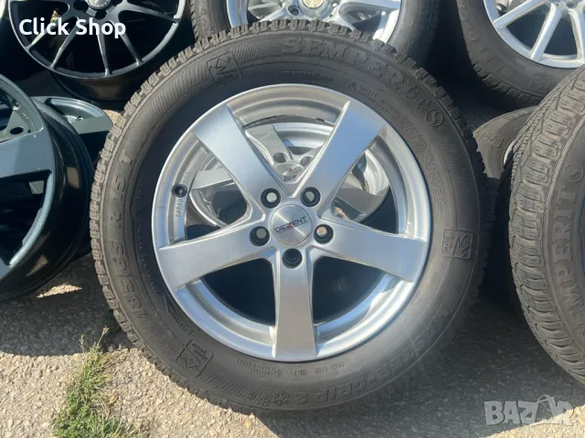 5х100 15 Цола Джанти Лети VW Seat Skoda Audi Subaru 5x100, снимка 1