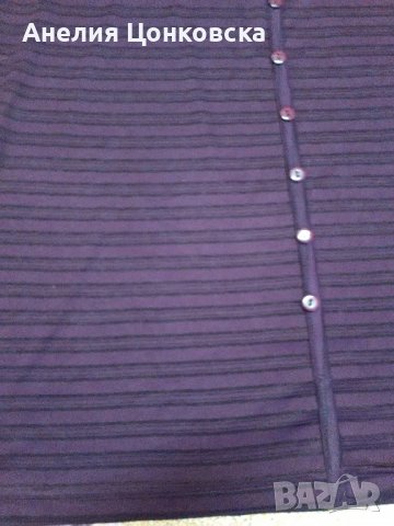 Лятна блузка в бордо, снимка 3 - Тениски - 36768891