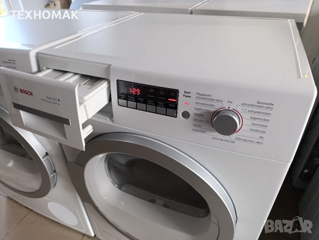 Сушилня BOSCH клас А++ с термопомпа 8кг. , снимка 6 - Сушилни - 53034867