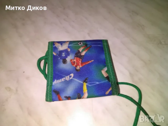 Марков портфейл Кикер промазан плат за врата 102х102мм нов, снимка 3 - Портфейли, портмонета - 49548686