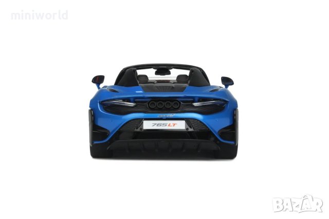 McLaren 765LT Spider 2021 - мащаб 1:18 на GT SPIRIT моделът е нов в кутия, снимка 5 - Колекции - 43757509