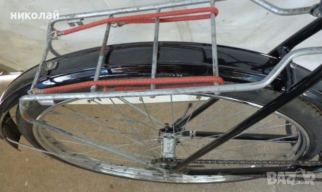 Ретро велосипед марка Балкан 28 " произведен през 1978 година в Н. Р. България  гр. Ловеч ВМЗ, снимка 12 - Велосипеди - 50645531