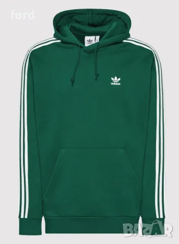 Зимен суитчер adidas green / тениска adidas originals RED , снимка 2 - Суичъри - 48175515