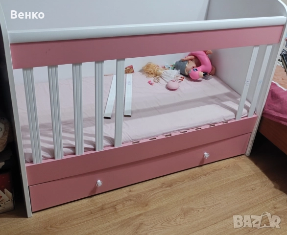 Две дървени детски кошарки , снимка 2 - Кошарки - 52937131