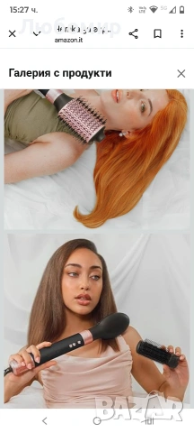 Cecotec Coanda CeramicCare Technology 14in1 AirGlam Black 1400W нагревателна четка с 14 глави, , снимка 6 - Сешоари - 53232254