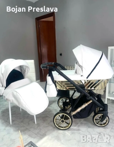 Количка Kunert Ivento Glam Eco White Pearl, снимка 2 - Детски колички - 52597446