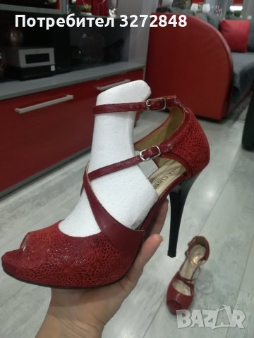 Дамски елегантни обувки NINA OCCHINI, снимка 3 - Дамски обувки на ток - 43776636