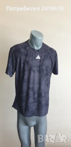 Adidas Tennis Court Paris Head Rdy Freelift Slim Fit Mens Size M / L ОРИГИНАЛ! Мъжка Тениска!, снимка 6 - Тениски - 50948311