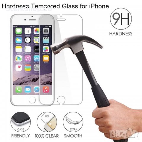 Стъклен протектор за iPhone 5 5S SE 6 6S Plus 7 8 X Xs Max 11 стъкло, снимка 7 - Фолия, протектори - 27862975
