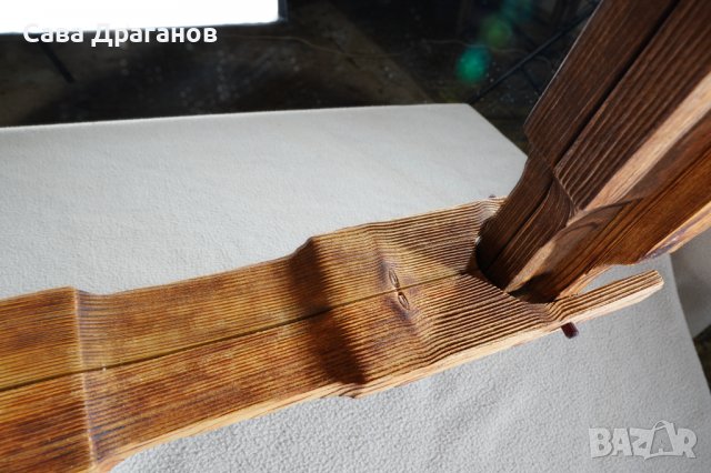 Дървена рамка с огледало, снимка 9 - Огледала - 36689967