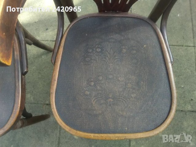 Виенски столове уникат, снимка 5 - Столове - 50074428