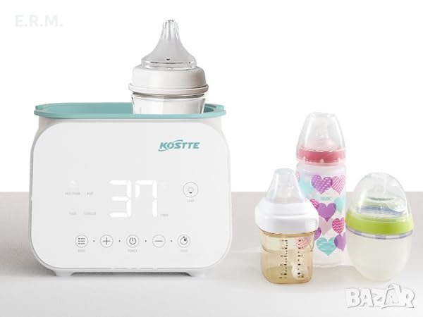 KOSTTE Нагревател и стерилизатор за бебешки шишета тъч дисплей, снимка 5 - Стерилизатори - 43467979