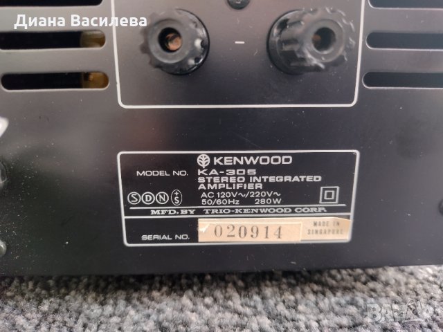 Kenwood  ka-305 kt-313 vintage, снимка 10 - Ресийвъри, усилватели, смесителни пултове - 32739076