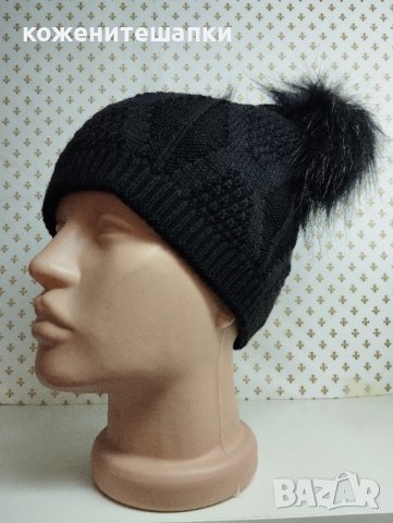 23 Дамска шапка с две папулки