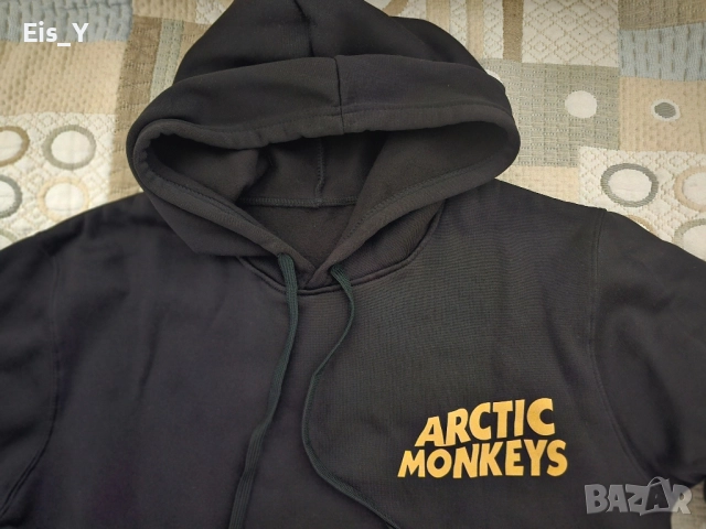 Суичър Arctic monkeys, размер L, нов, снимка 4 - Суичъри - 51902512