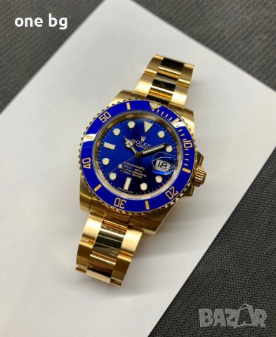 Rolex Submariner Gold Blue Ocean , снимка 5 - Мъжки - 40519073
