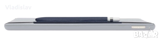 Елегантен държач за писалка от естествена кожа за Apple Pencil, снимка 2 - Лаптоп аксесоари - 52081465