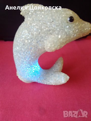 Декоративна лампа делфин, снимка 8 - Морски сувенири - 27927952