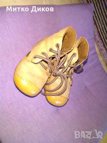 Детски боти естествена кожа Текинер №23 стелка 145мм