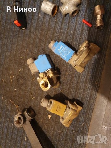 Danfoss  електромагнитен клапан 24 VAC  1/2″  и  3/4″, снимка 1 - Други машини и части - 36680116