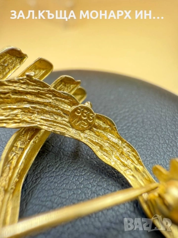 Златна брошка /333/, снимка 10 - Колиета, медальони, синджири - 51850700