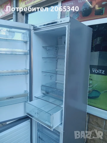 ХЛАДИЛНИК С ФРИЗЕР SIEMENS A+++, снимка 6 - Хладилници - 50541259