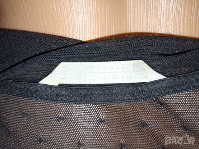 Hunkemoler S, M - Нов разкошен секси комплект нощничка с халат от тюл и златист сатен , снимка 10 - Нощници - 38293216