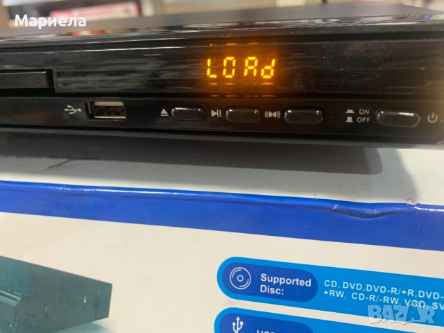 DVD плейър за телевизор, HDMI AV конектор, USB вход, микрофон, NTSC/PAL система, снимка 9 - Друга електроника - 52398893