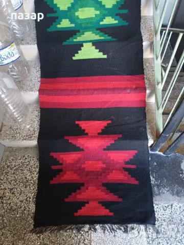 Тъкани вълнени черги различни размери., снимка 4 - Антикварни и старинни предмети - 47535668