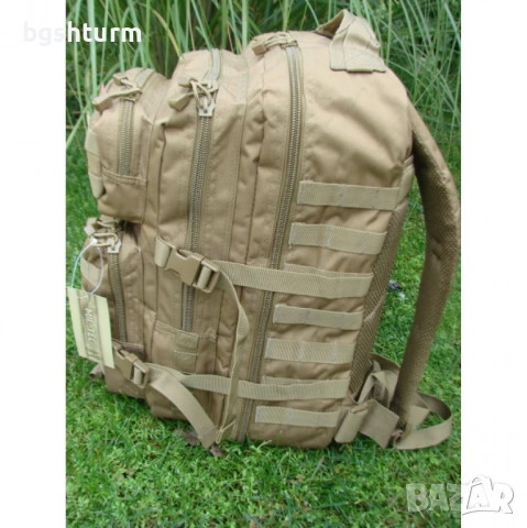 Професионална Тактическа Раница Mil-Tec US Assault 36L – Всички Цветове, снимка 10 - Раници - 53399614