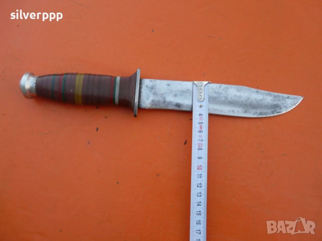  Стар масивен соц. нож - 184 , снимка 2 - Други ценни предмети - 53046308