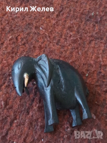 Фигурка на слон дървена африкански мотиви 53694, снимка 3 - Колекции - 53474537