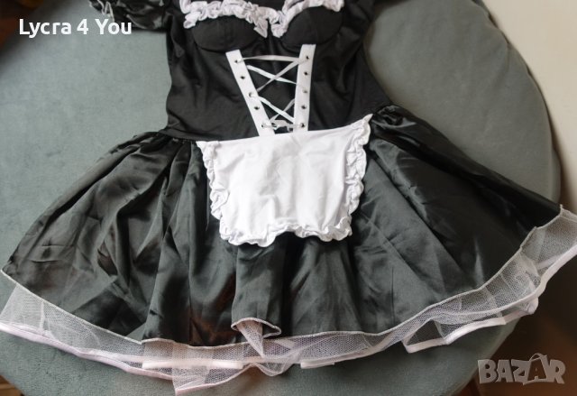 S/M размер костюмче камериерка/домашна помощница , снимка 4 - Костюми - 42998348