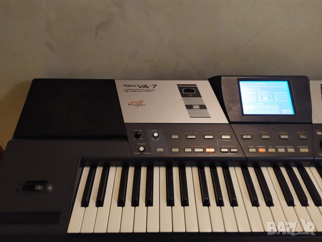 Синтезатор , клавир ,аранжор Roland VA-7 ., снимка 4 - Синтезатори - 32897204