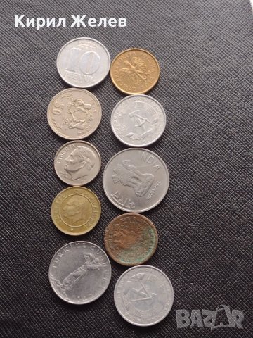 Лот монети от цял свят 10 броя ИНДИЯ, АМЕРИКА, ПОЛША ЗА КОЛЕКЦИЯ ДЕКОРАЦИЯ 29703