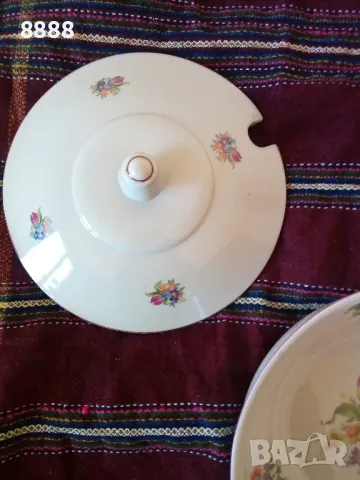 Български порцелан -купа, снимка 5 - Антикварни и старинни предмети - 47507083