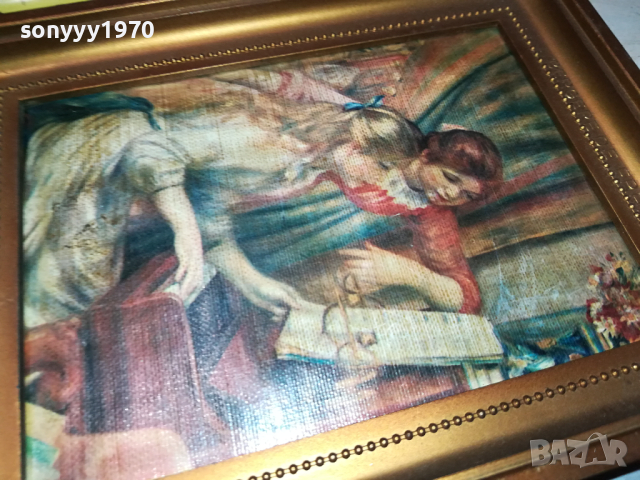 P.A. RENOIR-КАРТИНА ОТ ФРАНЦИЯ 2203240822, снимка 10 - Антикварни и старинни предмети - 44889877