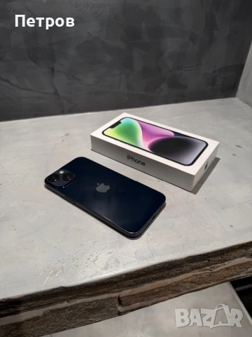 КАТО НОВ Iphone 14 Midnight 128 GB, снимка 3 - Apple iPhone - 53090514