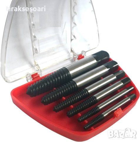 Комплект екстрактори за болтове STAHLMAYER, 6 части., снимка 3 - Други инструменти - 43896923