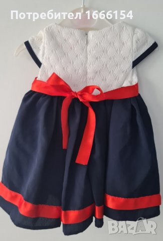 Детска официална рокличка, снимка 3 - Бебешки рокли - 37526883