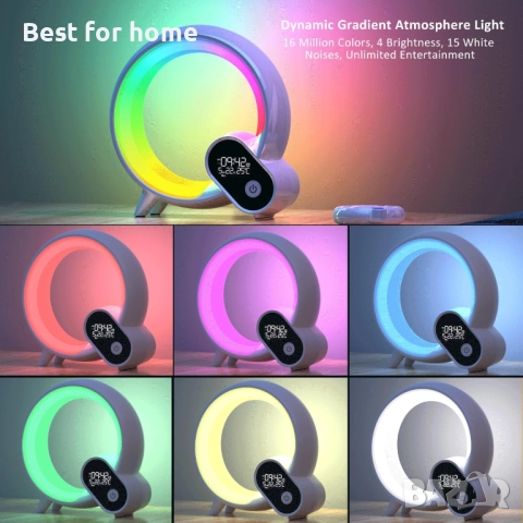 Светлина за събуждане, снимка 7 - Настолни лампи - 51562533