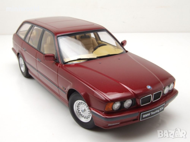 BMW 5er Touring Kombi E34 1996 - мащаб 1:18 на Triple9 моделът е нов в кутия Налични 5 цвята, снимка 2 - Колекции - 44874937