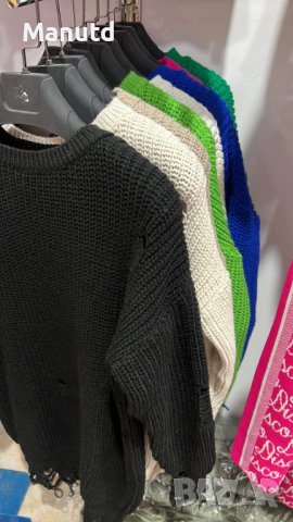 Блузон/туника със скъсан ефект , снимка 2 - Туники - 43326596