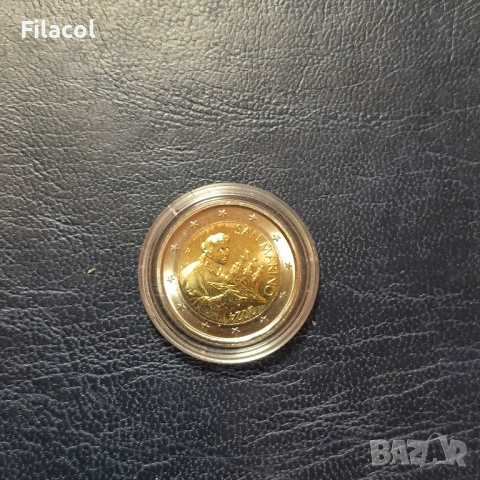 Сан Марино 2 евро 2024 UNC