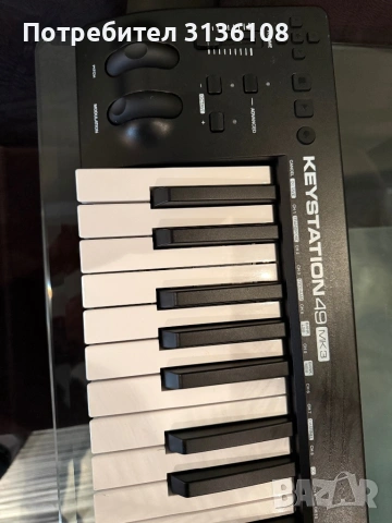 M-Audio Keystation 49 MK3 Миди клавиатура, снимка 2 - Синтезатори - 53222362